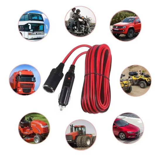 Καλώδιο προέκταση αναπτήρα αυτοκινήτου Καλώδιο προέκταση αναπτήρα αυτοκινήτου