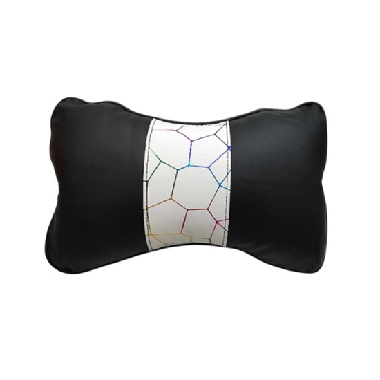 Μαξιλάρι Αυχένα για κάθισμα αυτοκινήτου W17275-3 μαύρο από PU δέρμα