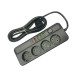 Πολύπριζο 4 θέσεις Σούκο, 4 θύρες Usb & 1 θύρα Type-c l QL-1092U Μαύρο