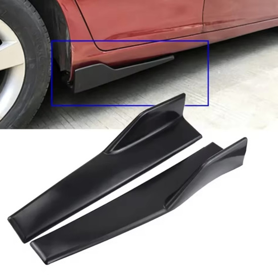 Μασπιέ πλαϊνά Spoiler Universal 45cm Μαύρο Ματ