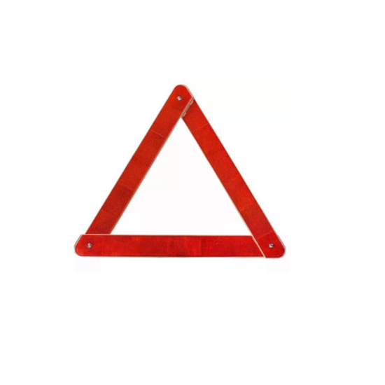 Τρίγωνο Ασφαλείας Αυτοκινήτου Μεταλλικό Πτυσσόμενο με Μεταλλική Βάση 41cm
