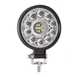 Προβολέας LED στρογγυλός αυτοκινήτου off road 4″ 12W 21 LED COB SLIM