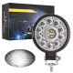 Προβολέας LED στρογγυλός αυτοκινήτου off road 4″ 12W 21 LED COB SLIM