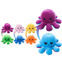 Χταπόδι Λούτρινο Αντιστρεπτό-Octopus Reversible 20cm Homie 116862 Χταπόδι Λούτρινο Αντιστρεπτό-Octopus Reversible 20cm Homie 116862