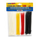 Δεματικά Καλωδίων 12cm σετ=100τεμ tie Wrap Homie 116992