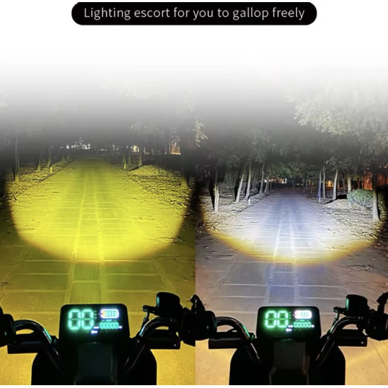 Προβολέας LED αυτοκινήτου 3 ιντσών 40W μοτοσυκλέτας 12-24V - ΟΕΜ