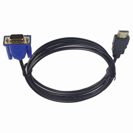 Καλώδιο HDMI σε VGA 1,5m Μαύρο