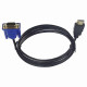 Καλώδιο HDMI σε VGA 1,5m Μαύρο
