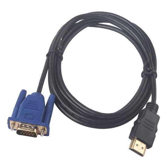 Καλώδιο HDMI σε VGA 1,5m Μαύρο