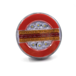 Led στρογγυλό πίσω φανάρι για φορτηγά και τρέιλερ 12/24v 