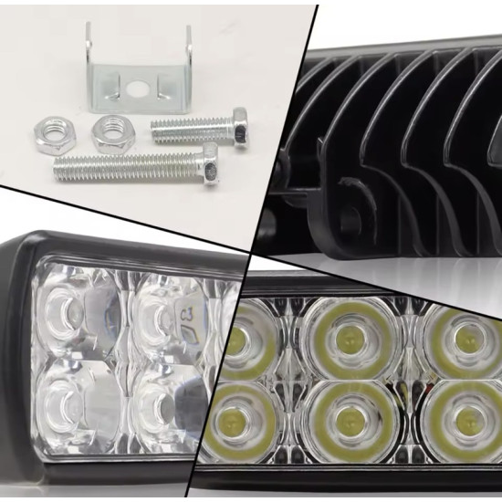 LED Αδιάβροχος Προβολέας Εργασίας Αυτοκινήτου 24W IP68 2400lm ΟΕΜ LED Αδιάβροχος Προβολέας Εργασίας Αυτοκινήτου 24W IP68 2400lm ΟΕΜ