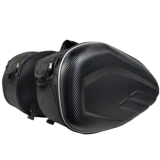 Πλαϊνές Βαλίτσες Μηχανής 36 – 58L με Αδιάβροχο Κάλυμμα και Ανακλαστικό Μαύρο Πλαϊνές Βαλίτσες Μηχανής 36 – 58L με Αδιάβροχο Κάλυμμα και Ανακλαστικό Μαύρο