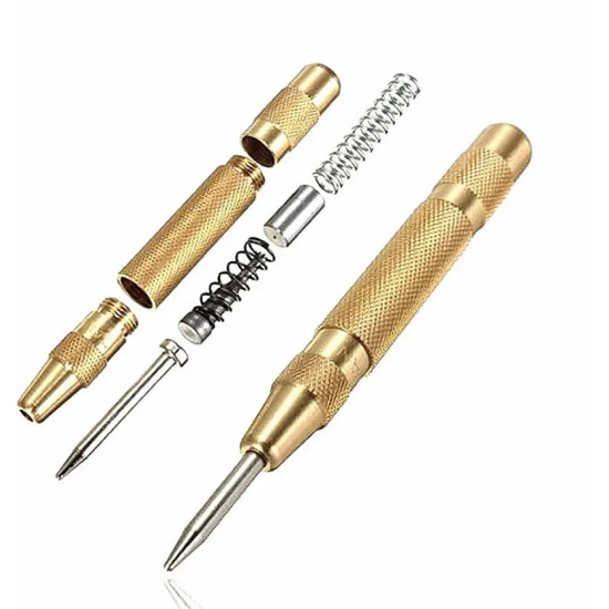 Πόντα Ελατηρίου Χρυσή Αυτόματο Εργαλείο Διάτρησης URUISI STAR