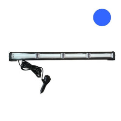 LED COB Φάρος-Μπάρα Οροφής Έκτακτης Ανάγκης IP67 με σύνδεση αναπτήρα και διπλό διακόπτη Μπλε 3000 lumens 12/24V