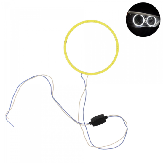 Angel eye Led Slim δαχτυλίδι 6000k 120mm X-WHEAT Universal COB 10w W07165 Angel eye Led Slim δαχτυλίδι 6000k 120mm X-WHEAT Universal COB 10w W07165