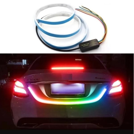 Εύκαμπτος Διακοσμητικός Σωλήνας για Φανάρι με Φλας – Φώτα Ημέρας Αυτοκινήτου – RGB 1.20CM – OEM