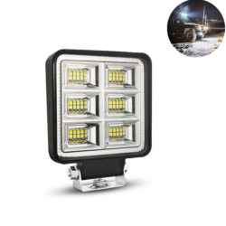 Αδιάβροχος προβολέας LED αλουμινίου 12V-24V 11cm 144W 48 SMD IP67 11520LM OYQP-0064