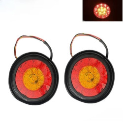 Σετ πίσω στρογγυλά φανάρια 21LEDs αδιάβροχα SD-2050 - ΟΕΜ