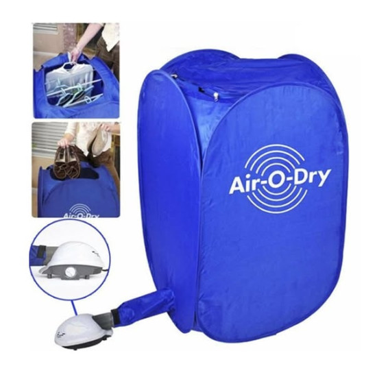 Φορητό Ηλεκτρικό Στεγνωτήριο Ρούχων 800W Air-O-Dry