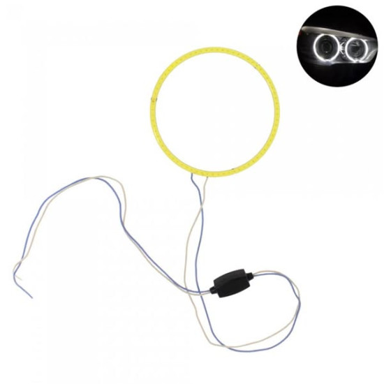 Angel eye Led Slim δαχτυλίδι 6000k 100mm X-WHEAT Universal COB 10w W07166