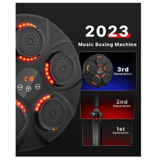 Μουσικό ταμπλό box με γάντια - Smart Music Boxing Τarget - ΟΕΜ