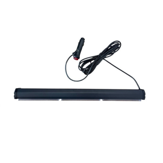 LED COB Φάρος-Μπάρα Οροφής Έκτακτης Ανάγκης IP67 με σύνδεση αναπτήρα και διακόπτη Μπλε- Κόκκινο- Άσπρο 12/24V