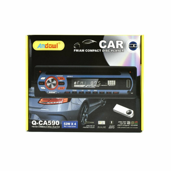Ηχοσύστημα Αυτοκινήτου 1 DIN Q-CA590 Andowl
