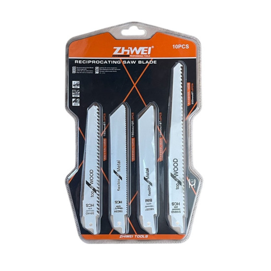 Σετ Λεπίδες Πριονιού ZHWEI 10 τμχ
