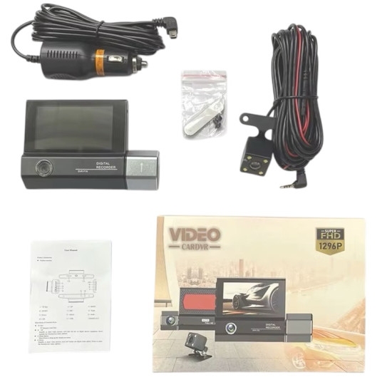 Διπλή κάμερα και καταγραφικό αυτοκινήτου FHD 1080P Car Dvr Camera Tachograph Dvr Dash Camera Video Recorder Mini  - ΟΕΜ