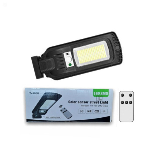 Ηλιακό φωτιστικό τοίχου αδιάβροχο με αισθητήρα κίνησης και τηλεχειριστήριο T160B Ηλιακό φωτιστικό τοίχου αδιάβροχο με αισθητήρα κίνησης και τηλεχειριστήριο T160B