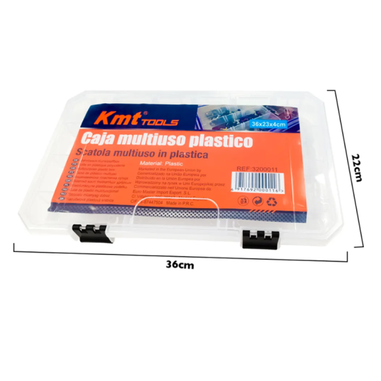 Κουτί αποθήκευσης Kmt Tools Plastic Organizer Box 36x22x4cm
