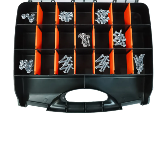 Κουτί αποθήκευσης Kmt Tools Plastic Organizer Box 31x26x7,5cm