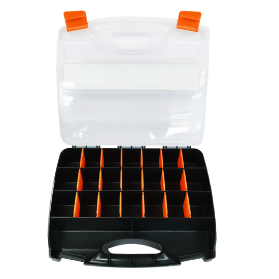 Κουτί αποθήκευσης Kmt Tools Plastic Organizer Box 31x26x7,5cm