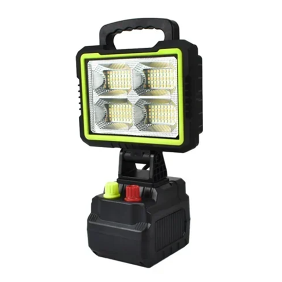 Ηλιακός προβολέας εργασίας 180LED 200W & Powerbank 8000mAh GDSUPER GD-2305B – μαύρο
