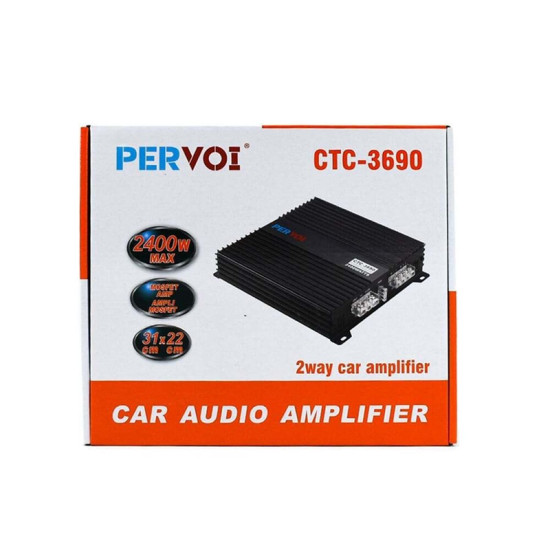 Ενισχυτής Αυτοκινήτου τελικός 2 καναλιών PERVOI CTC-3690