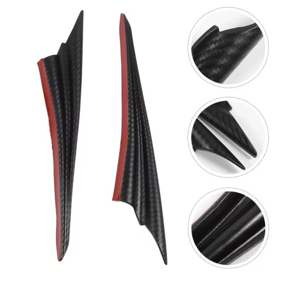 ΔΙΑΚΟΣΜΗΤΙΚΑ ΦΤΕΡΑ SPOILER ΠΡΟΦΥΛΑΚΤΗΡΑ ΜΑΥΡΑ CARBON 2ΤΕΜ. ΔΙΑΚΟΣΜΗΤΙΚΑ ΦΤΕΡΑ SPOILER ΠΡΟΦΥΛΑΚΤΗΡΑ ΜΑΥΡΑ CARBON 2ΤΕΜ.