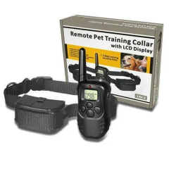 ΚΟΛΑΡΟ ΣΚΥΛΟΥ ΓΙΑ ΕΚΠΑΙΔΕΥΣΗ-Remote Dog Training Collar with LCD display με εύρος έως 300 μέτρα ΟΕΜ