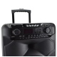 Επαγγελματικό Ασύρματο Bluetooth Ηχείο 15″ FM & 2 Μικρόφωνα TWS με Φωτισμό Disco LED Meirende MR-108 – Μαύρο