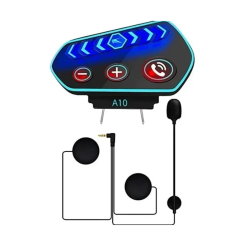 A10 Ενδοεπικοινωνία Μονή για Κράνος Μηχανής με Bluetooth