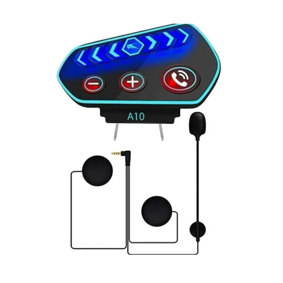 A10 Ενδοεπικοινωνία Μονή για Κράνος Μηχανής με Bluetooth