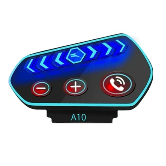 A10 Ενδοεπικοινωνία Μονή για Κράνος Μηχανής με Bluetooth