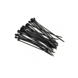 Δεματικά καλωδίων 10cm 40τμχ μαύρα