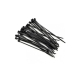 Δεματικά καλωδίων 10cm 40τμχ μαύρα