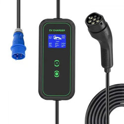 Φορητός φορτιστής EV Type2 με καλώδιο 5μ EV- GK01