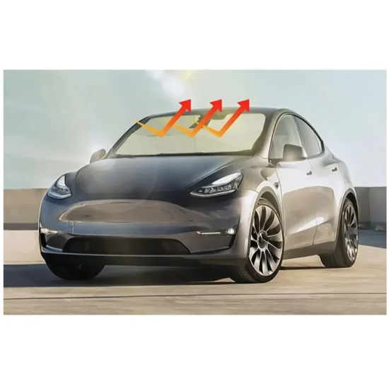 Ηλιοπροστασία Παρμπρίζ Αυτοκινήτου Αλουμινίου Εσωτερική 140×70εκ. Ηλιοπροστασία Παρμπρίζ Αυτοκινήτου Αλουμινίου Εσωτερική 140×70εκ.