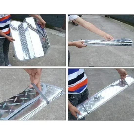 Ηλιοπροστασία Αυτοκινήτου 140x70cm Car Sun Shade