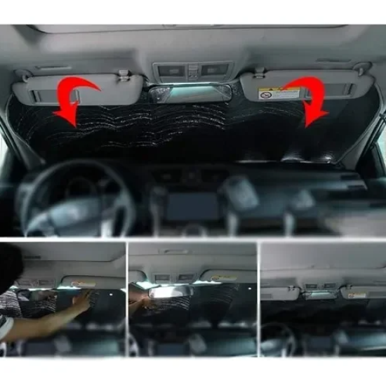 Ηλιοπροστασία Αυτοκινήτου 140x70cm Car Sun Shade