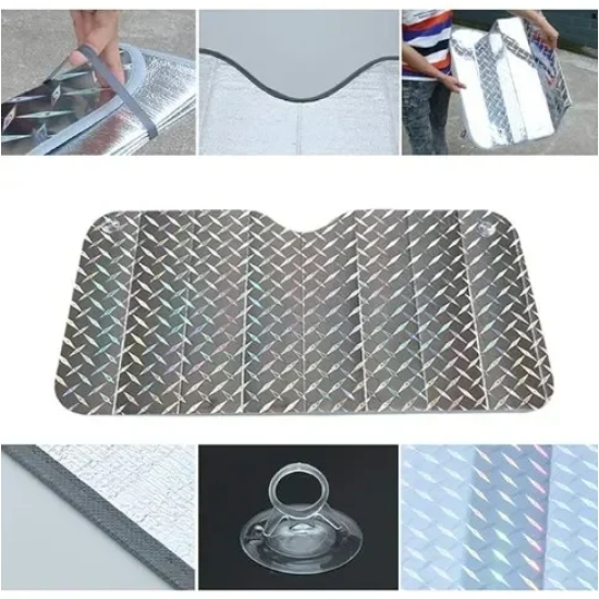 Ηλιοπροστασία Αυτοκινήτου 130x60cm Car Sun Shade