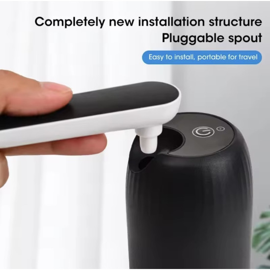 Επαναφορτιζόμενη Αυτόματη Αντλία – Διανομέας Για Μπουκάλια Νερού.