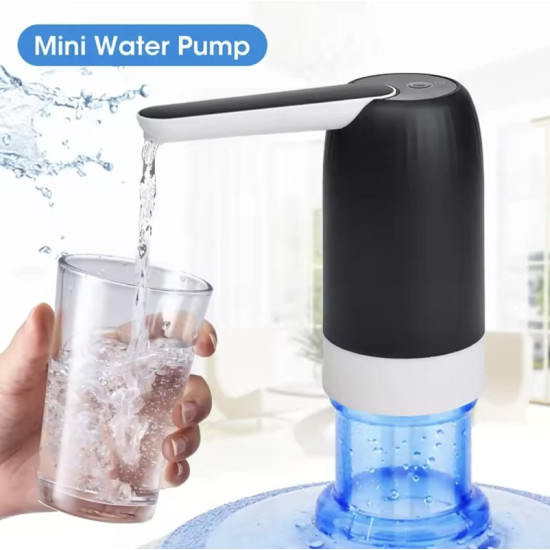 Επαναφορτιζόμενη Αυτόματη Αντλία – Διανομέας Για Μπουκάλια Νερού.